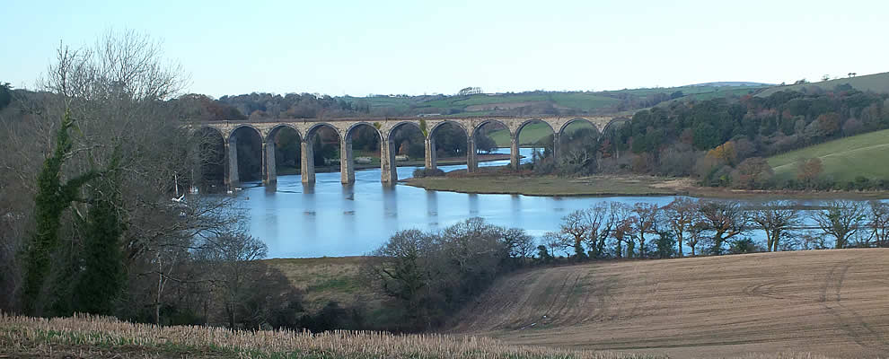 Views of the Viaduct over the Lynher River