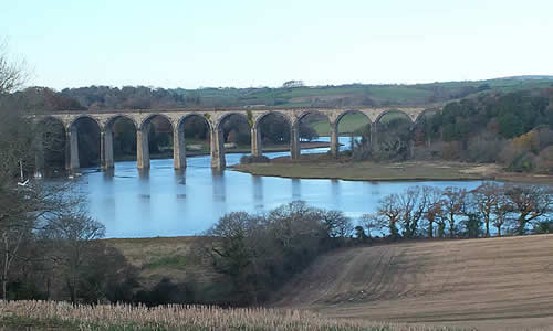 Views of the Viaduct over the River Lynher