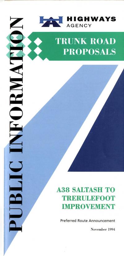 Historic Information: Highways Agency Trunk Road Proposals November 1994