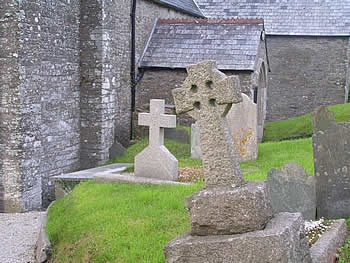 Photo Gallery Image - Gravestones at St Erney Parish Church